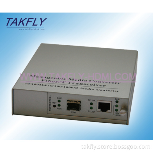 Manageable Fiber Converter